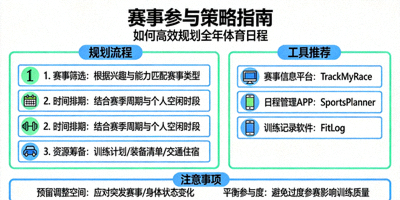 赛事参与策略指南，如何高效规划全年体育日程