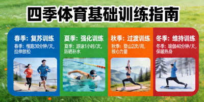 四季体育基础训练指南示意图